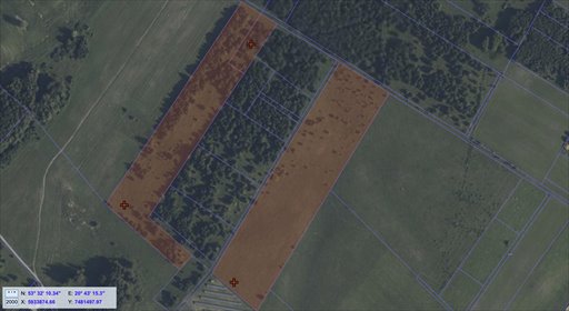 działka na sprzedaż 69800m2 działka Jedwabno