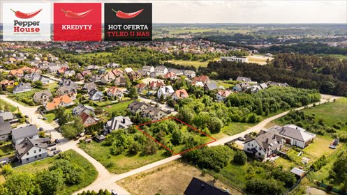 Działka pod zabudowę jednorodzinną w Żukowie, 1003 m2 działka Żukowo