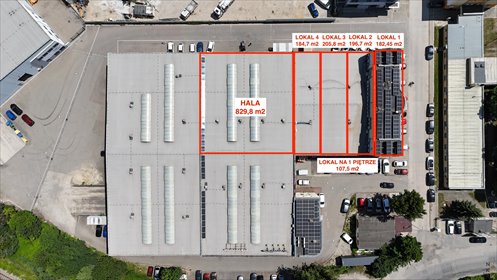 lokal użytkowy na sprzedaż 182m2 lokal użytkowy Wrocław, Wrocław-Krzyki, Klecina, Wałbrzyska