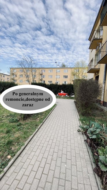 Dwustronne 35 m² z ogródkiem, piwnicami i remontem mieszkanie Warszawa, Mokotów, Stary Mokotów, Dąbrowskiego