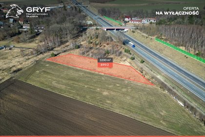 działka na sprzedaż 3200m2 działka Widzino