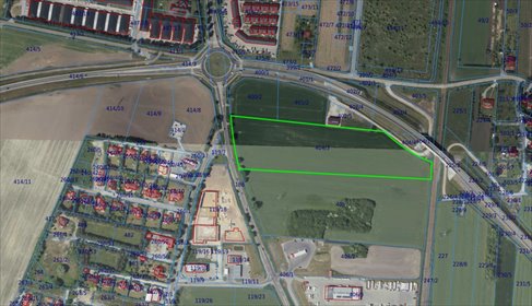 Działka inwestycyjna pod halę lub magazyn w Żernikach Wrocławskich. działka Żerniki Wrocławskie, Strzelińska