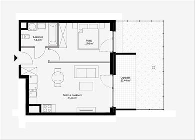 mieszkanie na sprzedaż 42m2 mieszkanie Warszawa, Wola, Czyste, Kolejowa
