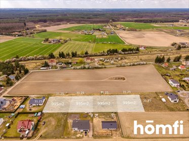 działka na sprzedaż 995m2 działka Stronno