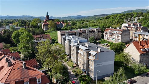 Mieszkanie trzy pokojowe 60,7 m2 z balkonem mieszkanie Wałbrzych, Biały Kamień, Ireny Grabowskiej