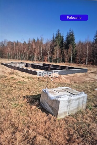 Działka z rozpoczętą budową i dostępem do jeziora działka Wierzchowo