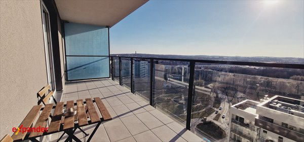 Polecam nowoczesną kawalerkę z dużym tarasem i panoramicznym widokiem mieszkanie Katowice, Tysiąclecia