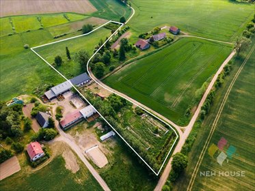 Działka 2,1 ha z domem i warunkami zabudowy działka Góry Lubiańskie