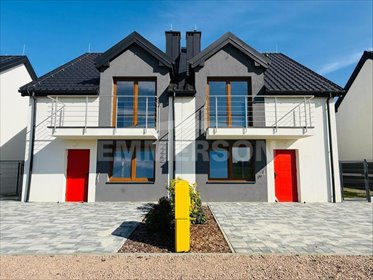 Nowoczesny bliźniak 122 m² z ogrodem i 2 miejscami parkingowymi dom Piekary