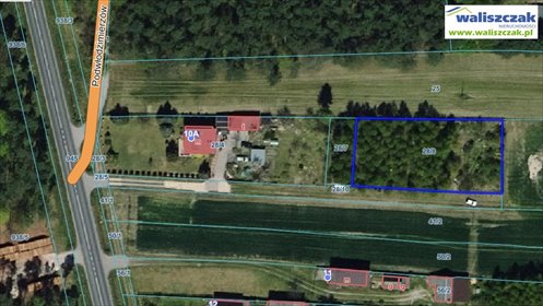 Działka 1500 m² z warunkami zabudowy w Sulejowie działka Sulejów, Podwłodzimierzów
