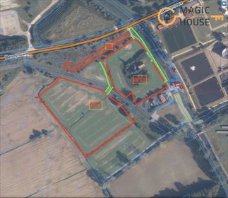 działka na sprzedaż 42857m2 działka Przejazdowo, Benzynowa