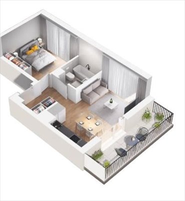 mieszkanie na sprzedaż 42m2 mieszkanie Warszawa, Praga-Południe, Kamionek, Chodakowska