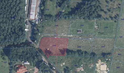 działka na sprzedaż 1311m2 działka Charzyno