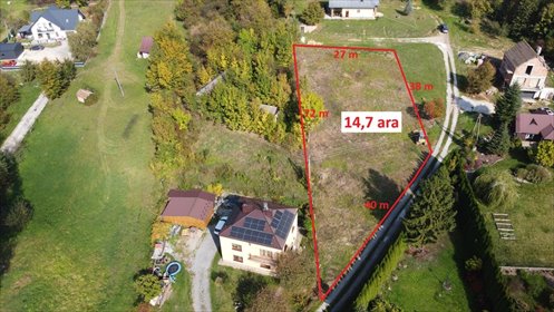 Działka 1477 m² pod dom w Chmielniku - polecam działka Chmielnik