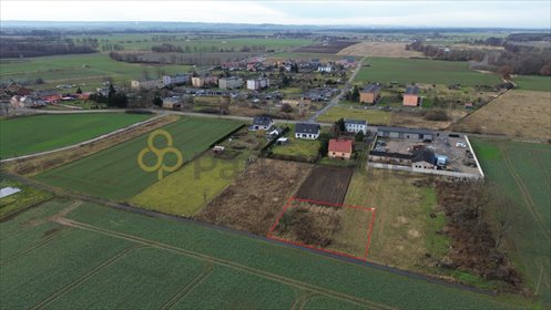 działka na sprzedaż 1097m2 działka Pęcław