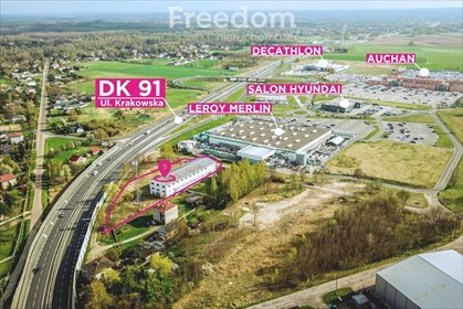 Wynajem 2000 m² magazynów i biur przy DK91, Nowa Wieś lokal użytkowy Nowa Wieś, Krakowska