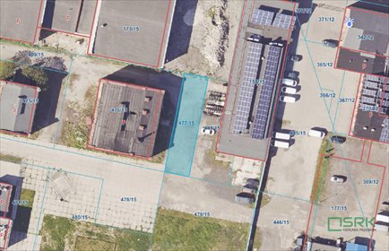 Działka przemysłowa 289 m² w Zabrzu Biskupice, dostęp do sieci działka Zabrze, Biskupice, Szybowa