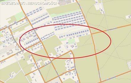 działka na sprzedaż 1000m2 działka Warszawa, Wawer, Miedzeszyn