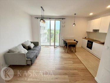 Na wynajem nowoczesny 3-pokojowy apartament 56 m² z dużym balkonem mieszkanie Warszawa, Wola, Gumińska
