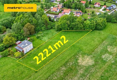 działka na sprzedaż 2221m2 działka Buczkowice