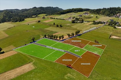 działka na sprzedaż 1210m2 działka Falsztyn