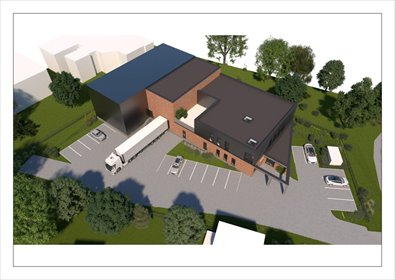 Działka inwestycyjna 2700 m² z gotowym projektem i uzbrojeniem działka Dąbrowica