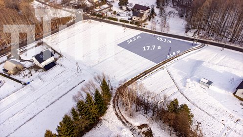 działka na sprzedaż 1770m2 działka Stobierna