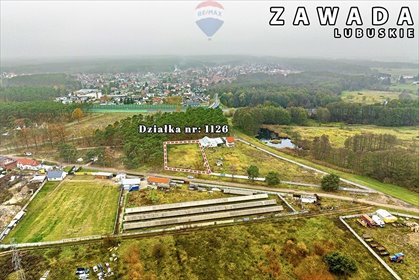 działka na sprzedaż 2537m2 działka Zielona Góra, Zawada-Kożuchowska