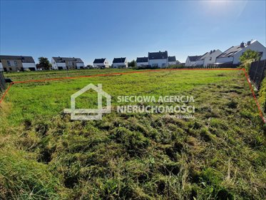 działka na sprzedaż 1006m2 działka Warzenko