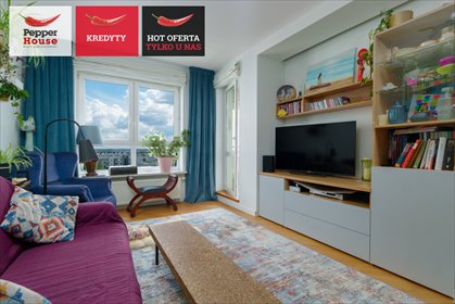 Funkcjonalne 2-pokojowe mieszkanie z panoramicznym widokiem mieszkanie Warszawa, Ursynów, Nugat
