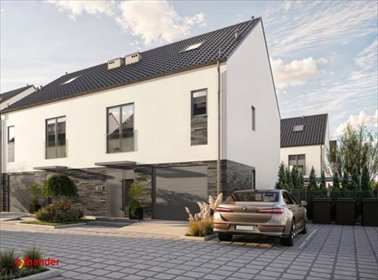 Nowoczesny bliźniak 151m² z ogrodem 150m², garaż, rekuperacja dom Iwiny, Franza Petera Schuberta