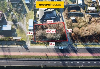 działka na sprzedaż 900m2 działka Grabno, Wojewódzka