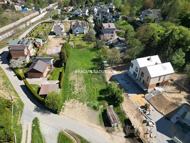 Działka budowlana 1519 m² z projektem i mediami działka Rząska, Poziomkowa