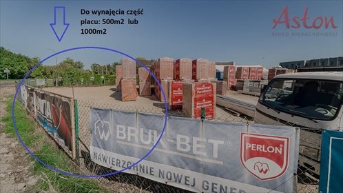 działka na wynajem 500m2 działka Tychy