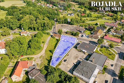 działka na sprzedaż 1615m2 działka Bojadła, Kościuszki