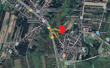 Działka 3000 m² w centrum Jedlińska z mediami działka Jedlińsk