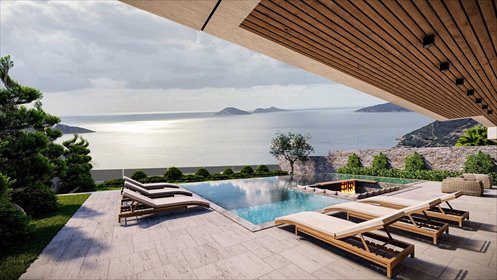Luksusowy dom z basenem i widokiem na morze dom Kalkan, Kalkan, Kaş, Antalya