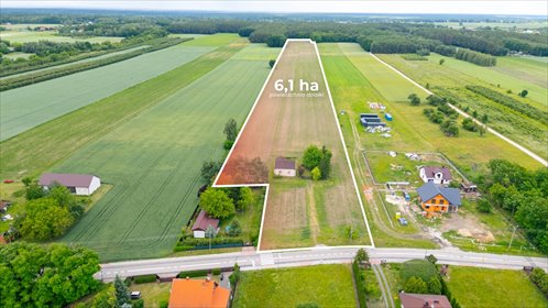 Działka 6,1ha z budynkiem i warunkami zabudowy działka Zawady