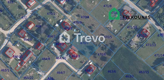 działka na sprzedaż 966m2 działka Somonino, Polna