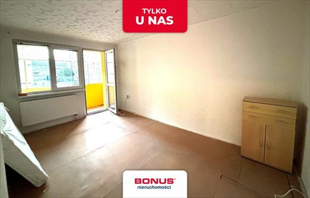 Przestronne 2 pokoje z balkonem, po remoncie, blisko szkoły mieszkanie Płoty, Piastowa