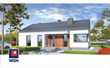 Polecam nowoczesny dom parterowy 96,49 m² z dużą działką 1001 m² dom Maleczewo, Maleczewo, Maleczewo