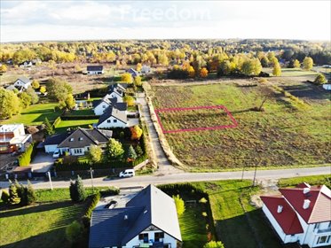 działka na sprzedaż 1050m2 działka Rusiec, Cynamonowa