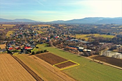Polecam malowniczą działkę 1586 m² z widokiem na góry działka Międzyrzecze Górne