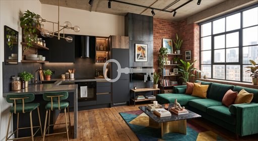 Nowoczesne mieszkanie 37,66 m² z balkonem (Przedmieście Oławskie) mieszkanie Wrocław, Przedmieście Oławskie