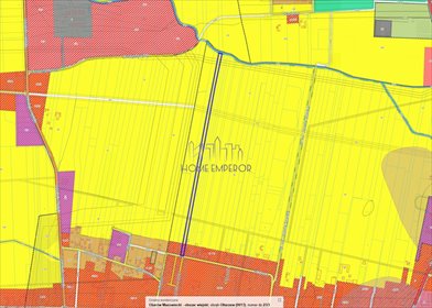 Działka 20 715 m² z mediami, plan mieszkaniowo-usługowy działka Ołtarzew, Nizinna