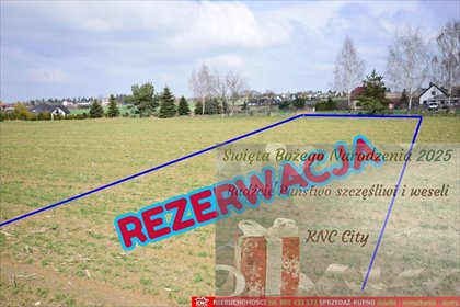 działka na sprzedaż 1028m2 działka Kalinówka