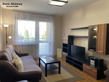 Zapraszam do wynajęcia komfortowego 39,5 m² mieszkania z dużym balkonem mieszkanie Radom, Gołębiów, Rapackiego
