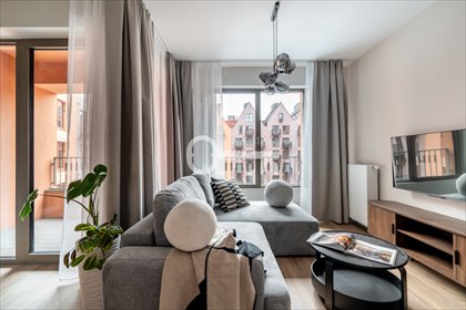 Ekskluzywny apartament na Wyspie Spichrzów z widokiem na Motławę - polecam! mieszkanie Gdańsk, Śródmieście, Chmielna