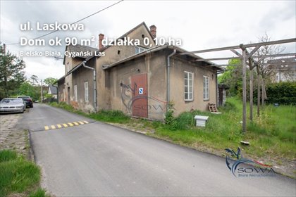Prestiżowa nieruchomość w Cygańskim Lesie, 130 m², potencjał dom Bielsko-Biała, Olszówka Dolna