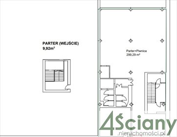 lokal użytkowy na wynajem 299m2 lokal użytkowy Warszawa, Śródmieście